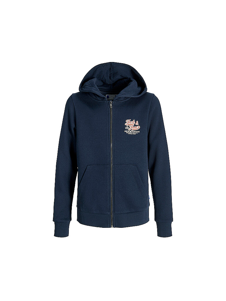 Jack & Jones JJELOGO Boys Tracksuit Jacket Navy 176 7